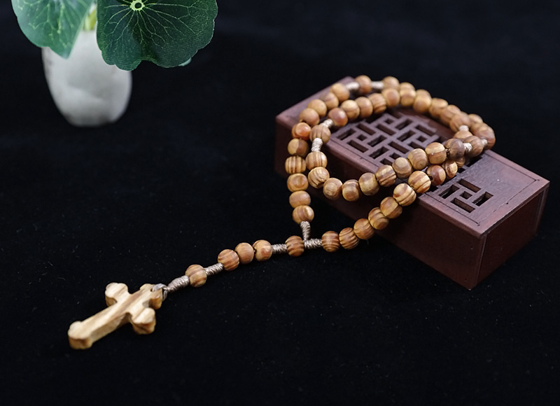 6-7mm olive wood rosary