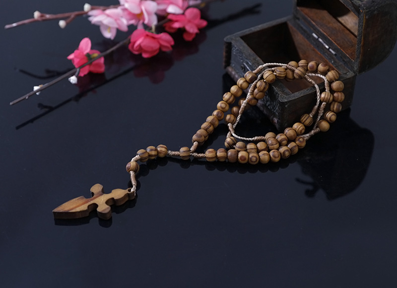 6-7mm olive wood rosary