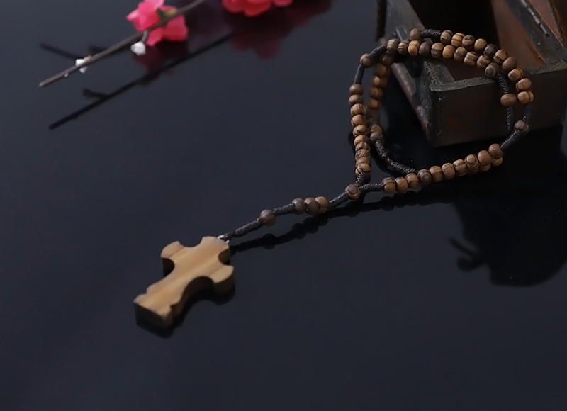 5-6mm olive wood rosary