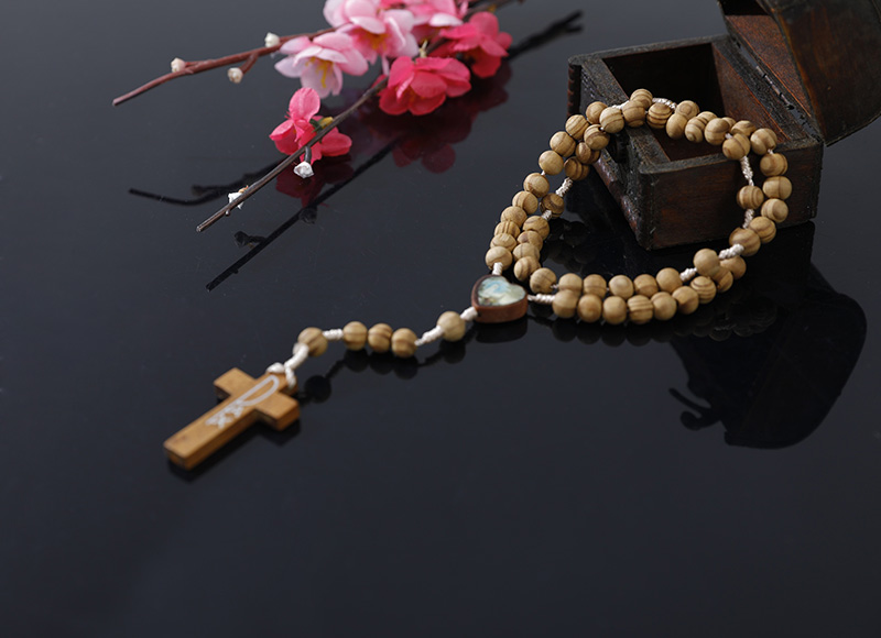 6-7mm olive wood rosary