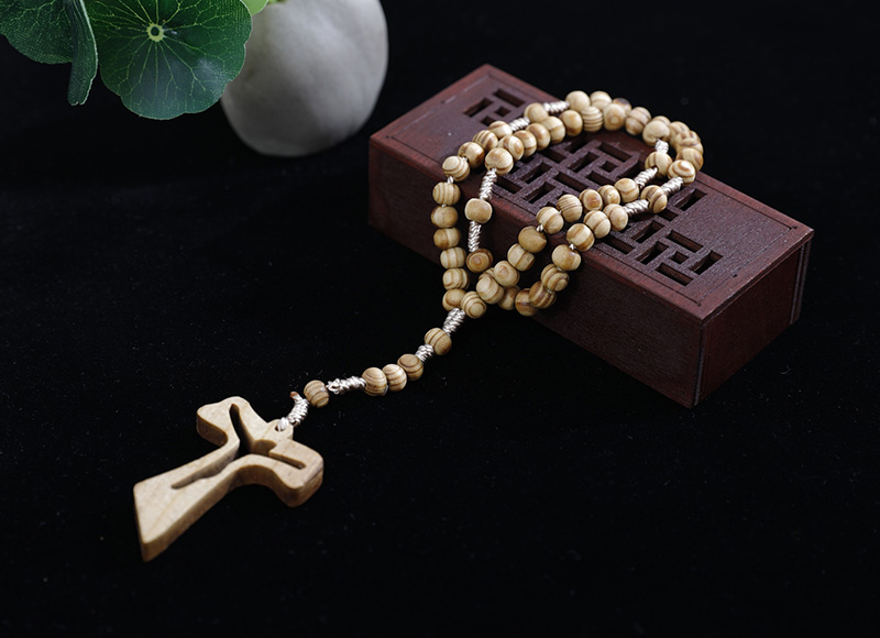 6-7mm wood rosary
