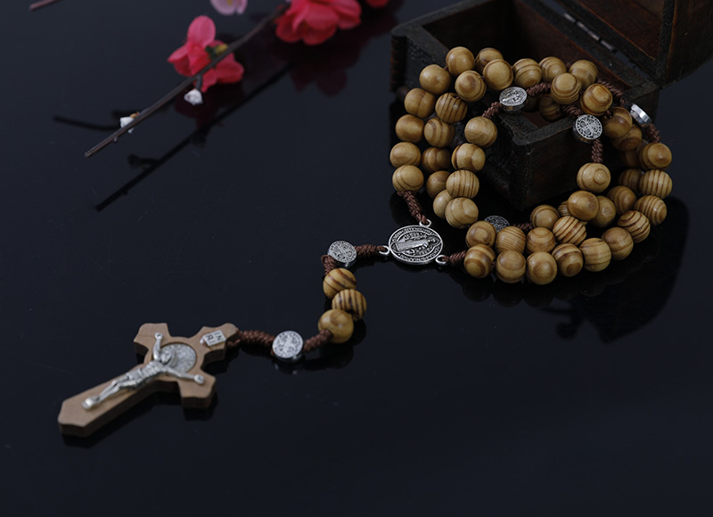 7-8mm olive wood rosary