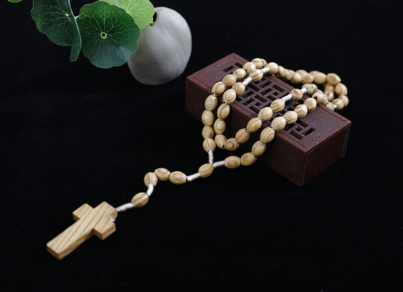 10-8mm olive wood rosary