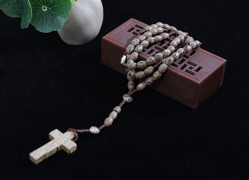 10-8mm wood rosary