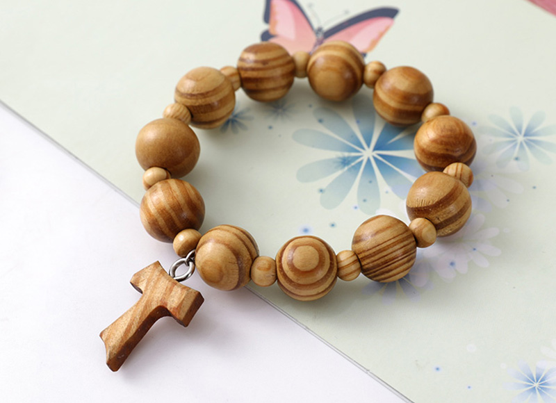 Olive wood bracelet